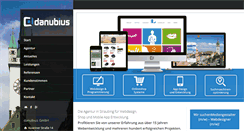 Desktop Screenshot of danubius.de